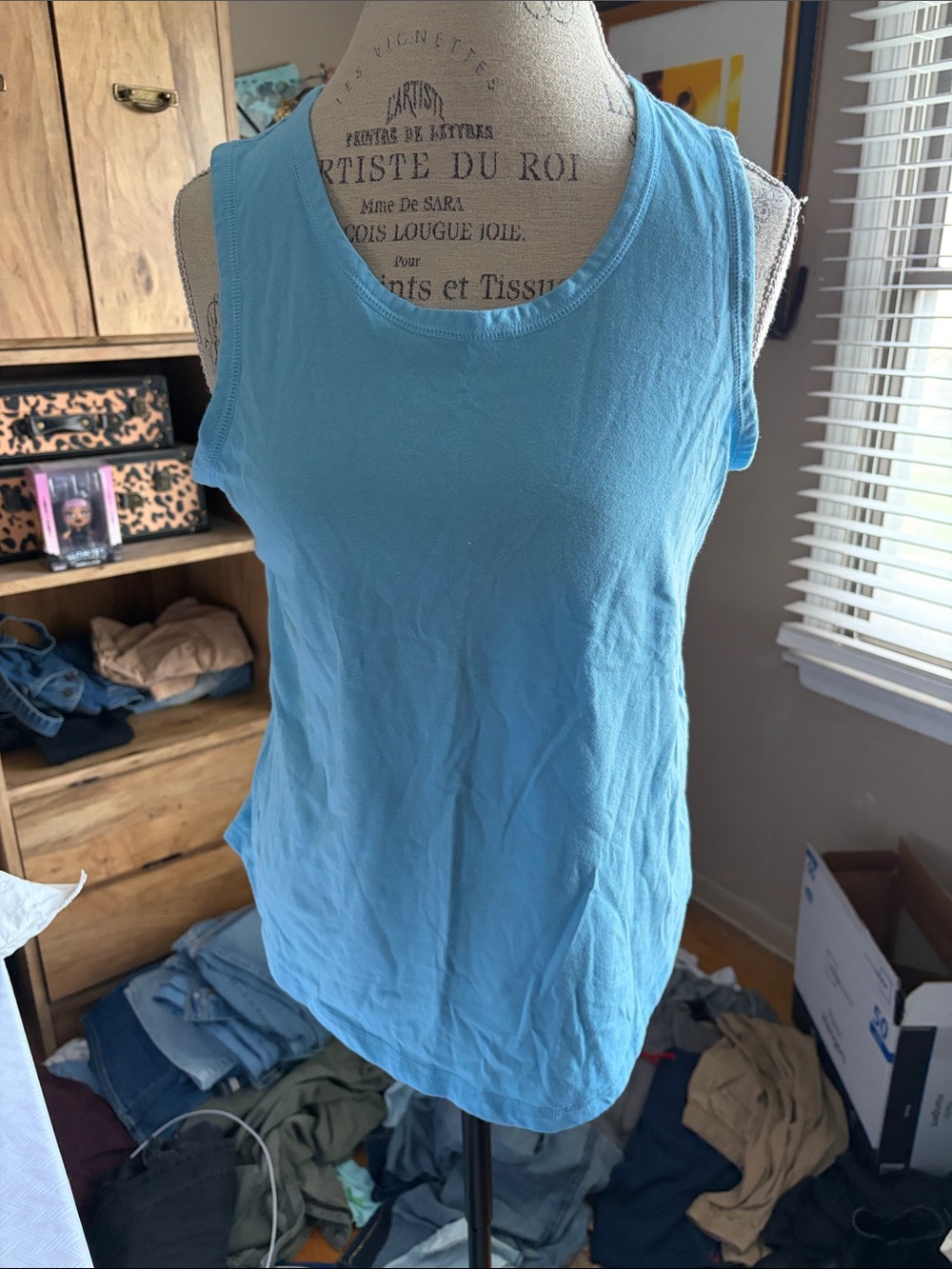 Blue Nautica Tank Top - Medium